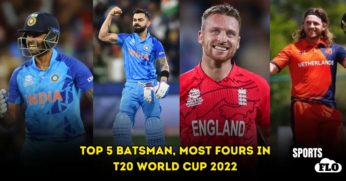 Most Fours in T20 World Cup 2022